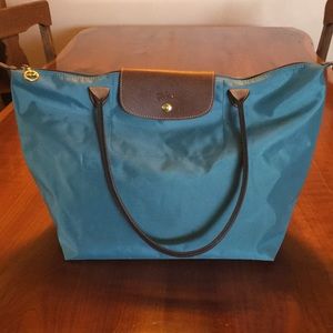 Authentic Longchamp Le Pilage Large Nylon Tote